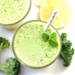 vitality juice, green juice, cucumber, kale, lemon, mint, ginger, broccoli