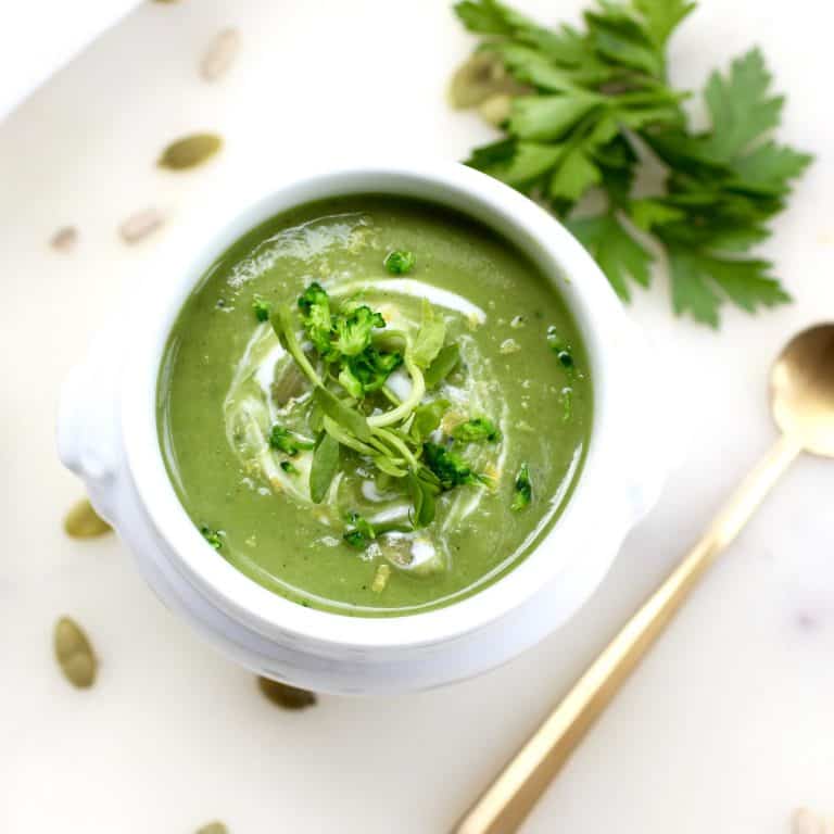 Immune Boosting Green Soup