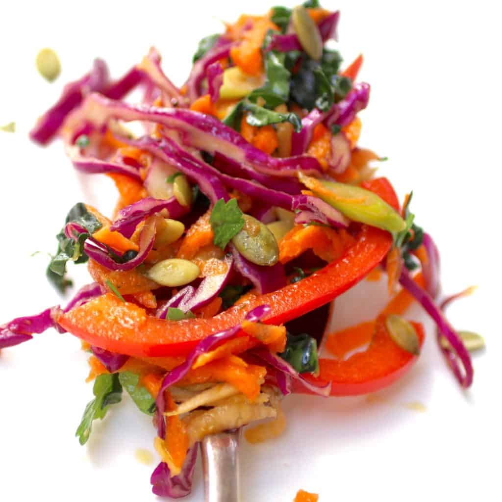 Rainbow Winter Slaw