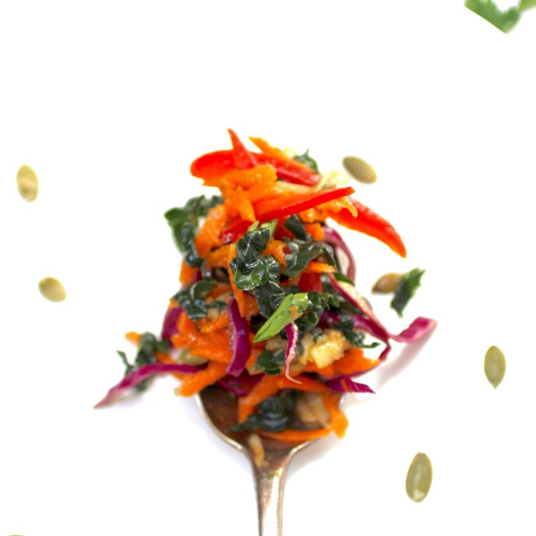 Rainbow Winter Slaw