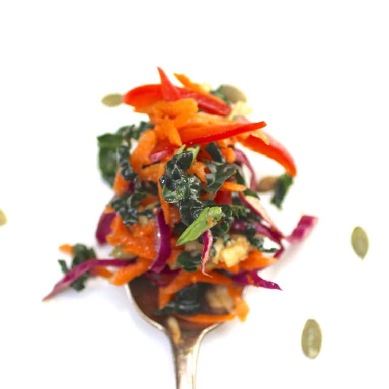 Rainbow Winter Slaw