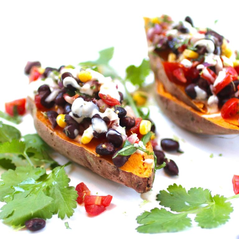 Mexican Stuffed Sweet Potatoes