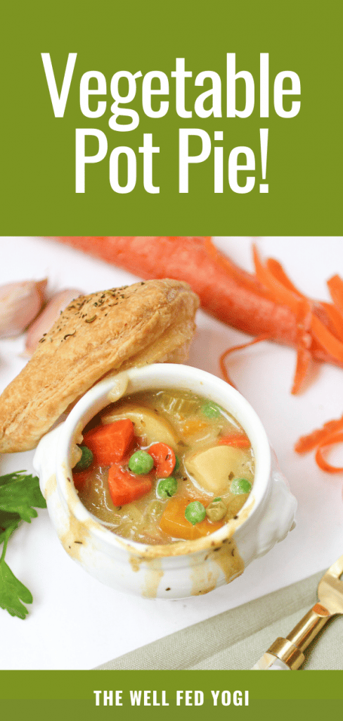 Don't forget to Pin it! Vegetable Pot pie!