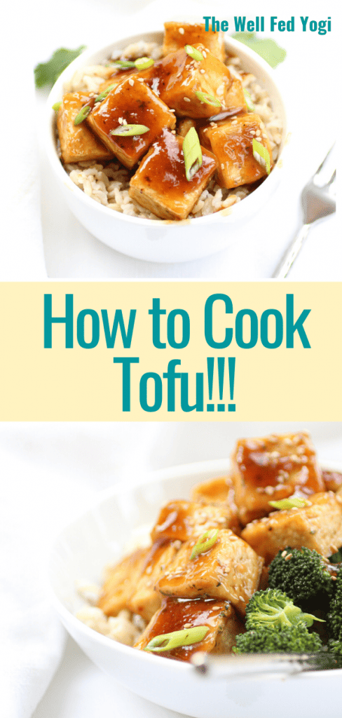 Don't forget to Pin it! How to Cook Tofu!