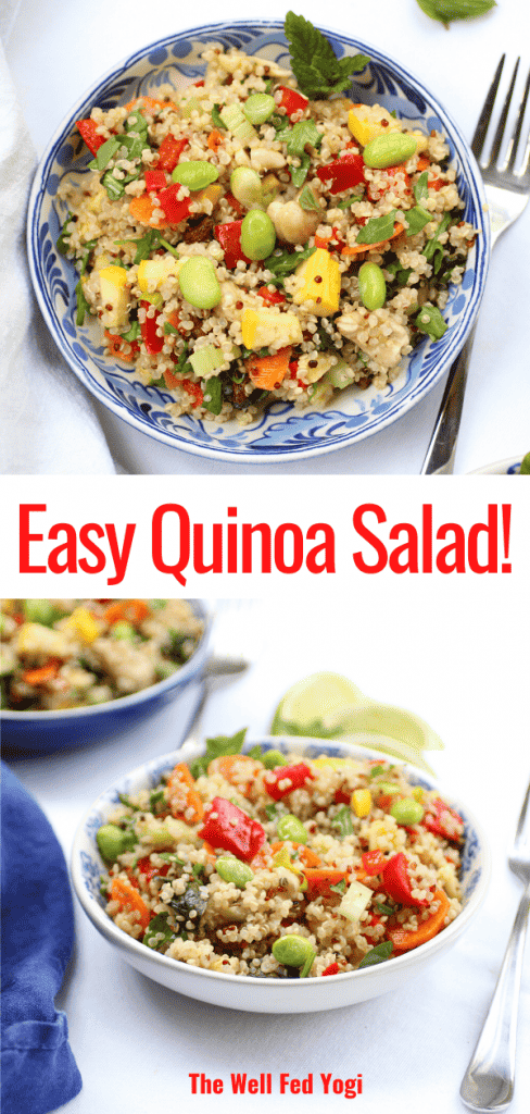 Don't forget to Pin it! Quinoa Salad