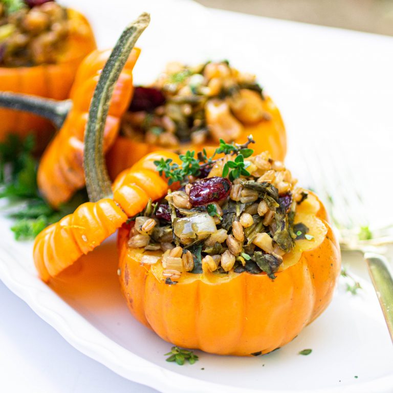 Stuffed Mini Pumpkins
