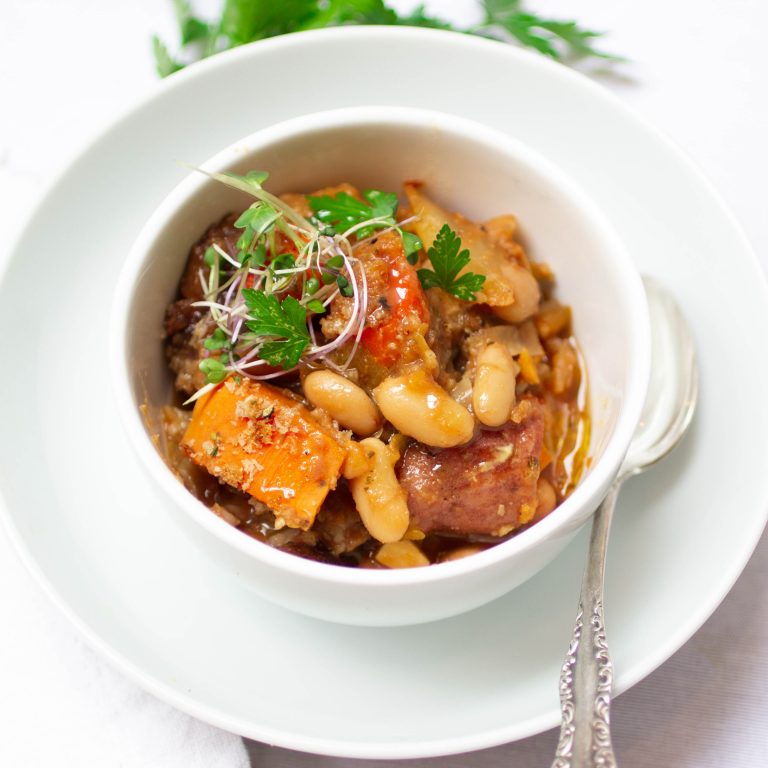 vegan cassoulet