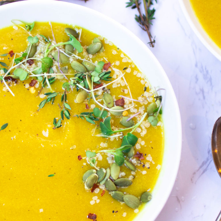 Cauliflower and Vegetable Soup