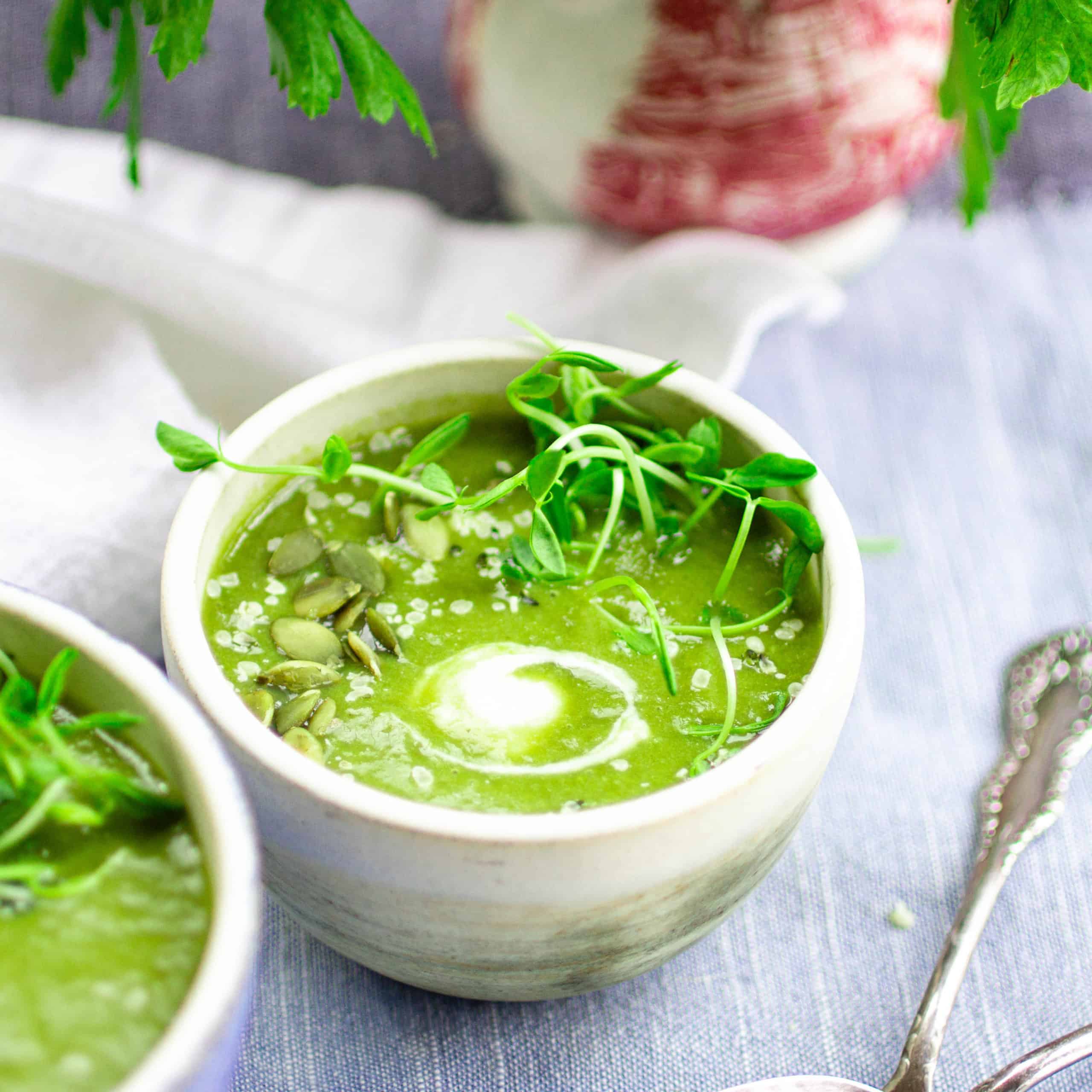 Immune Boosting Green Soup