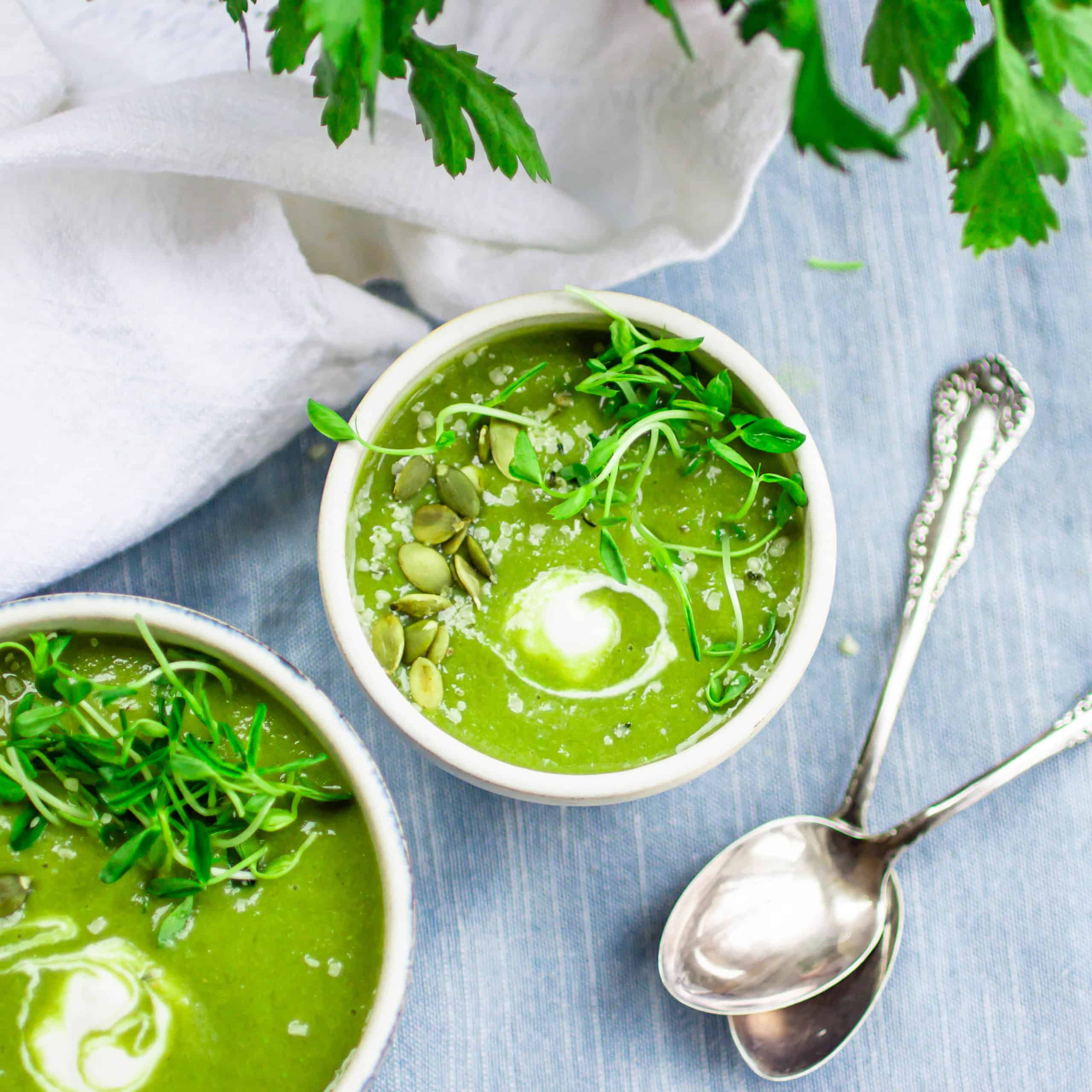 Immune Boosting Green Soup