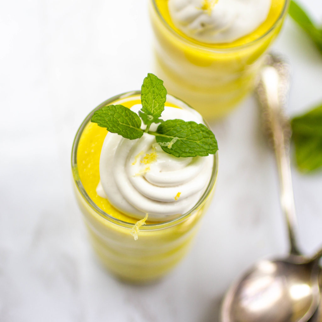 Outstanding Vegan Lemon Pudding