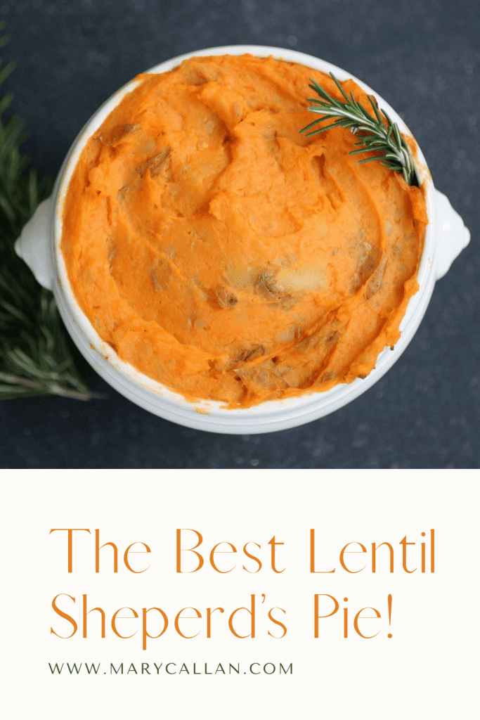 The Best Lentil Shepherd's Pie