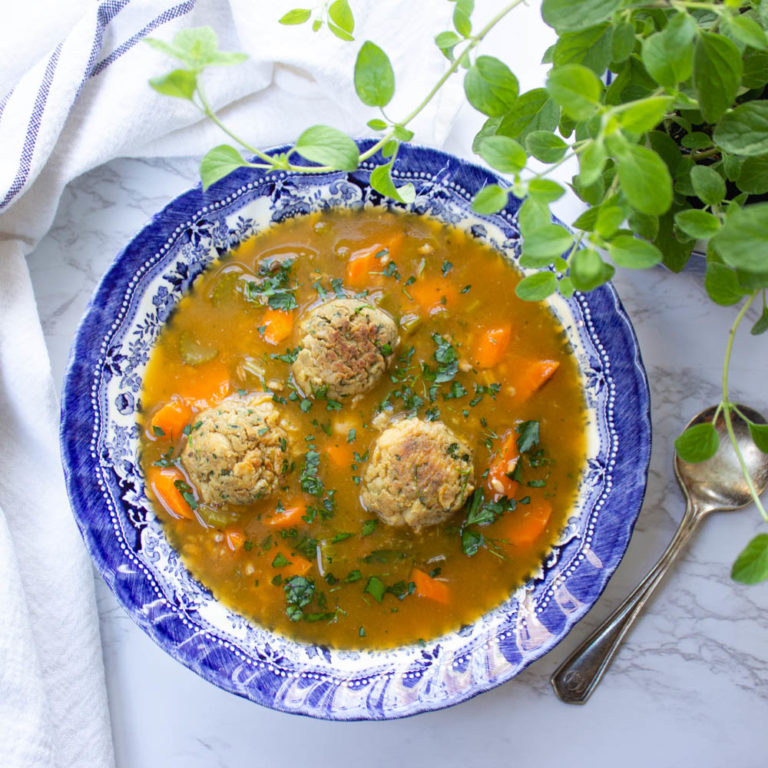 Vegan Italian Wedding Soup