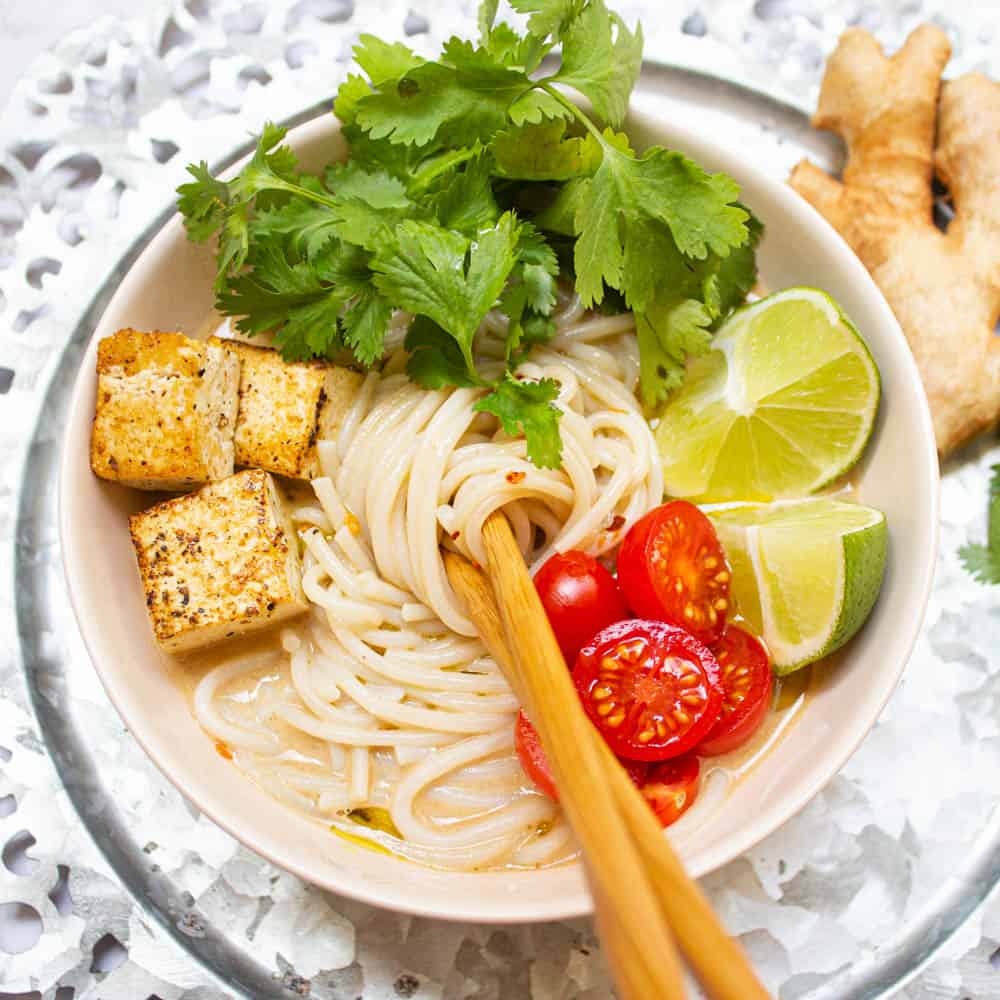 Easy Vegan Miso Ramen Noodles 