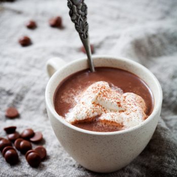 A delicious cup of Parisian Hot Chocolate