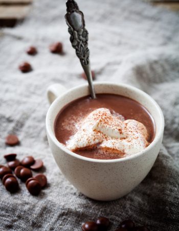 A delicious cup of Parisian Hot Chocolate